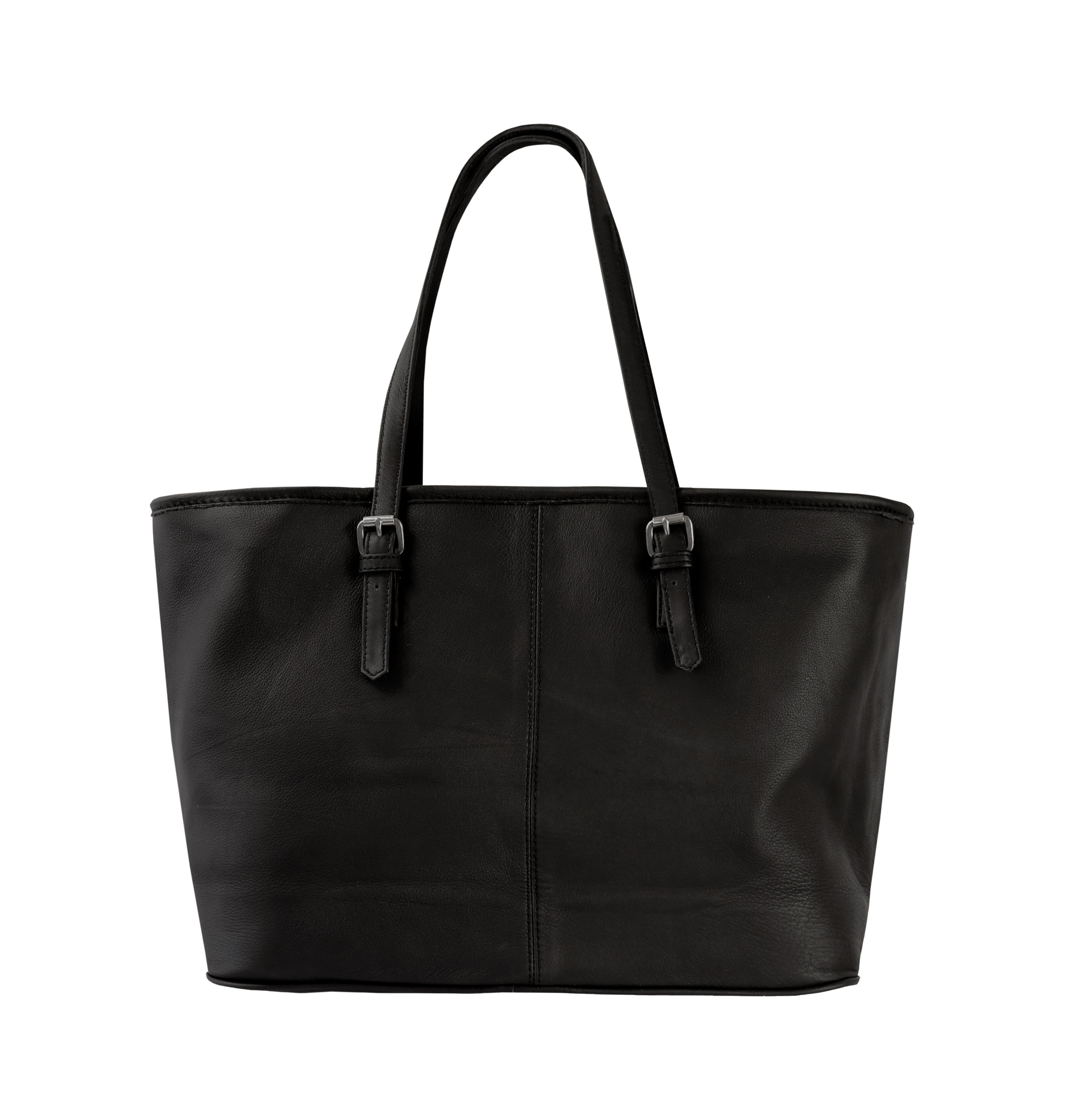 Natural Cowhide Tote | 15"