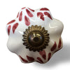 Knob-It Home Decor Classic Cabinet & Drawer Knobs-White/Burgundy/Copper