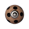 Knob-It Home Decor Classic Cabinet & Drawer Knobs-Brown/Black/Silver