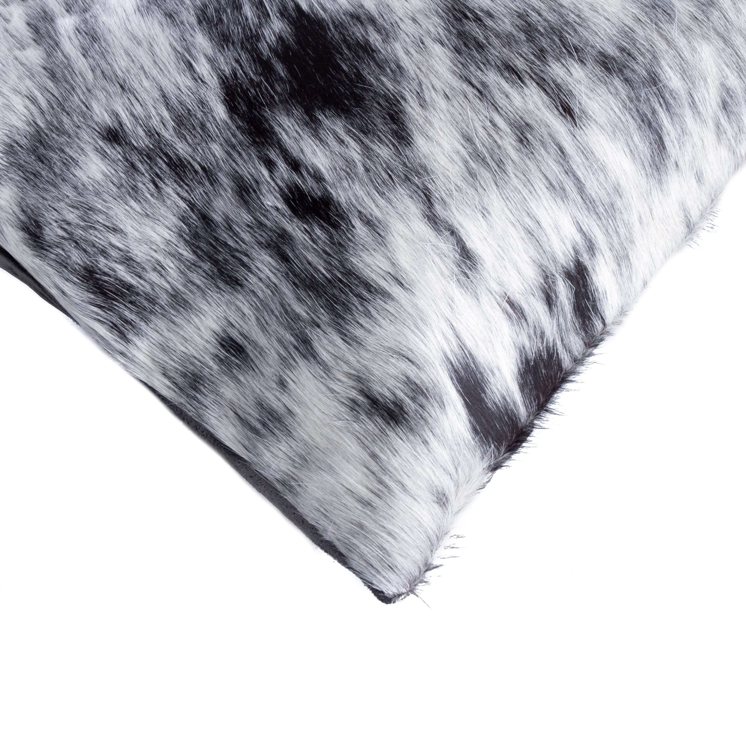 Natural Home Decor Torino Kobe Salt & Pepper Cowhide Pillow-2-Piece