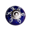 Knob-It Home Decor Classic Cabinet & Drawer Knobs-Navy/White/Silver