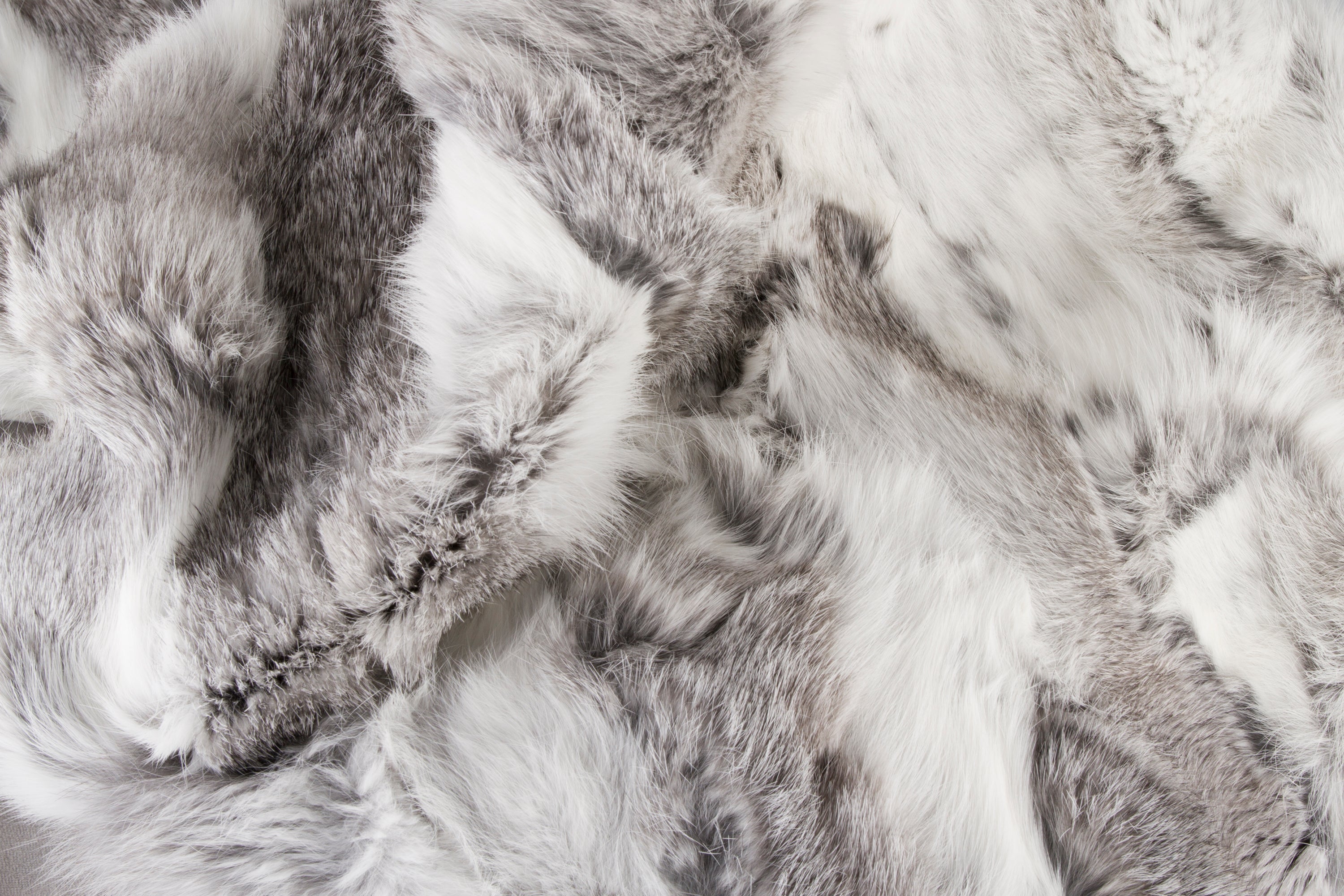 Natural Home Decor Classic Rabbit Fur Throw 50