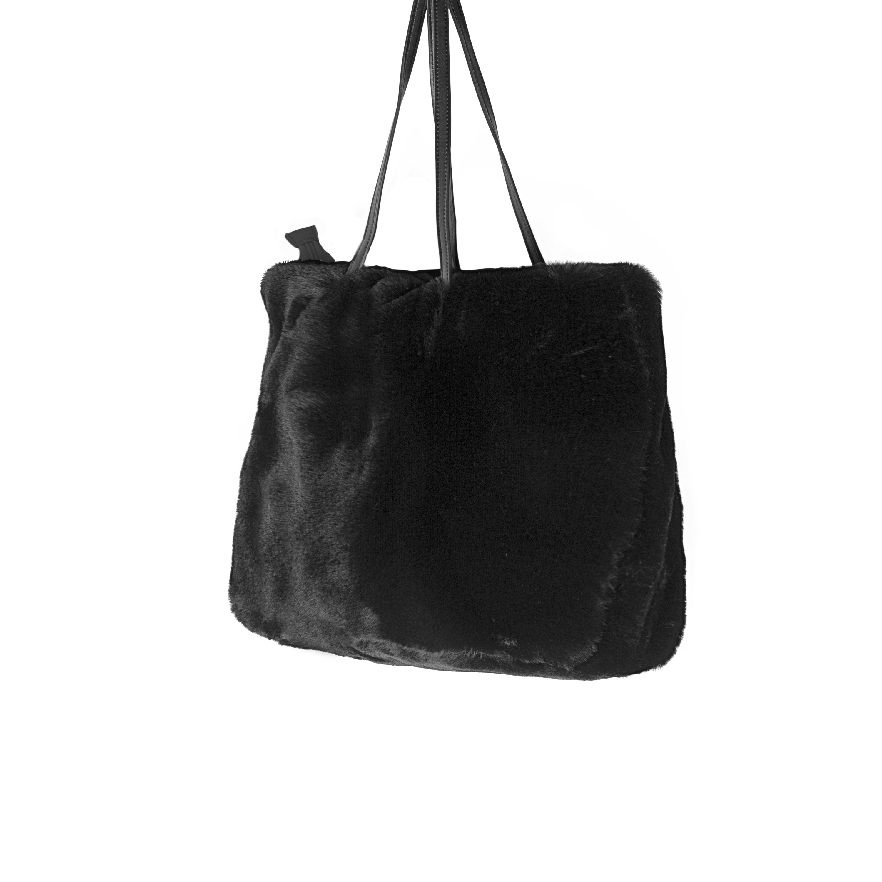 Luxe Faux Fur Handbag