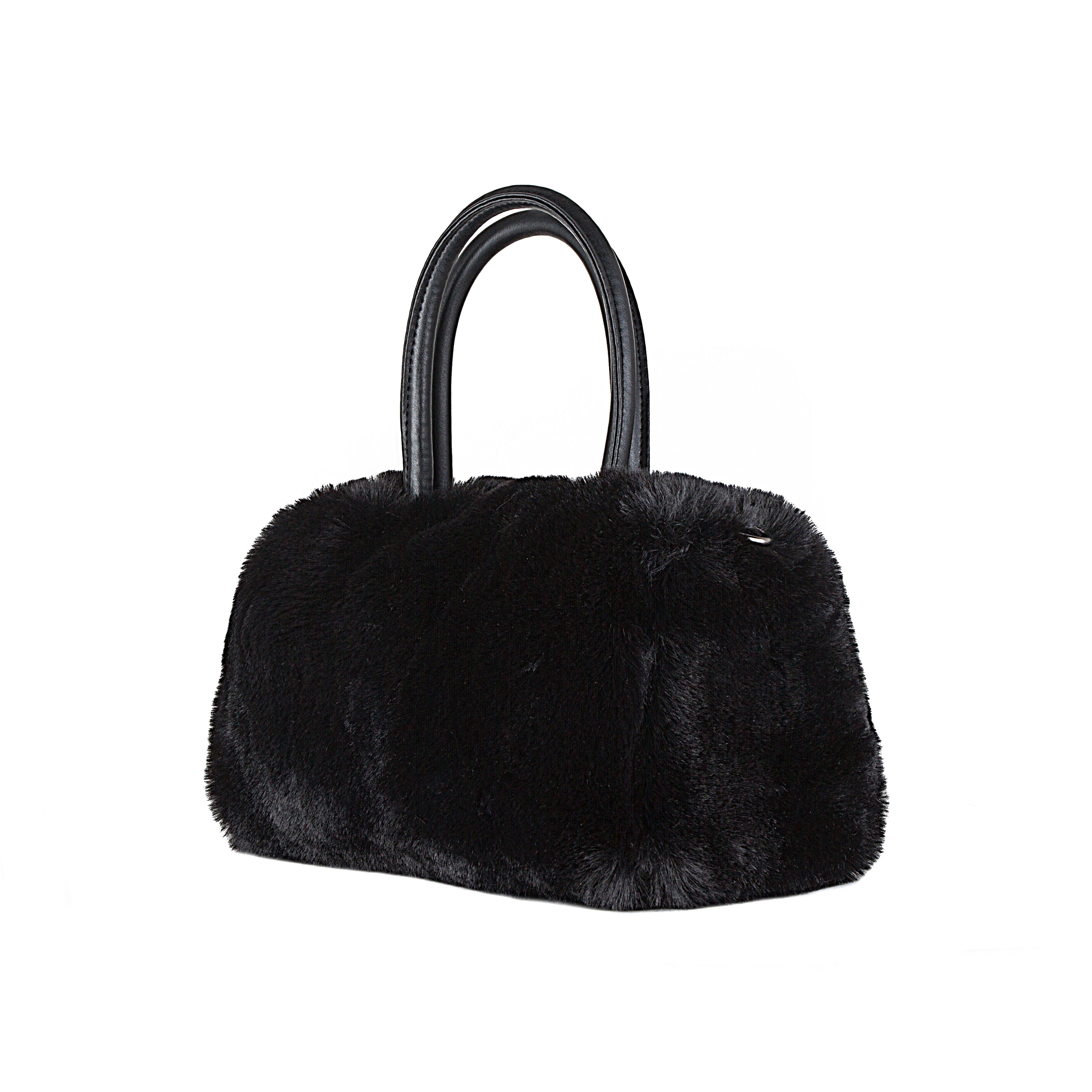 Luxe Fashion Classic Faux Fur Bowler-1-Piece