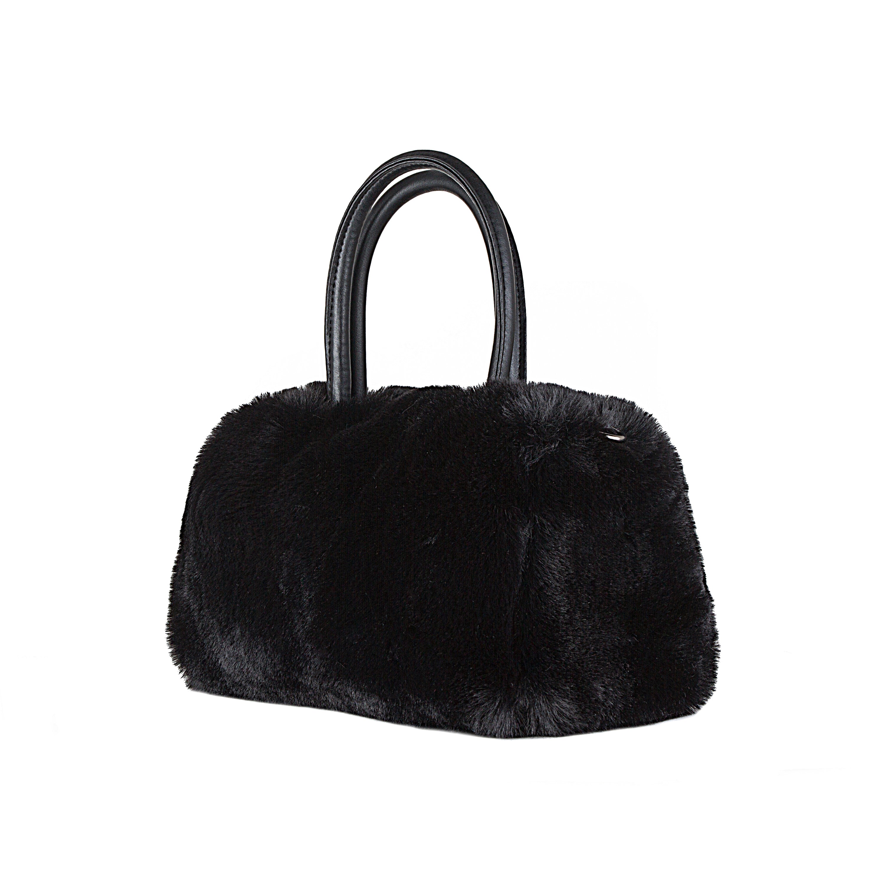 Luxe Faux Fur Bowler