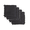 Luxe Home Decor Laredo Faux Sheepskin Seatpad-4-Piece 17"x17"