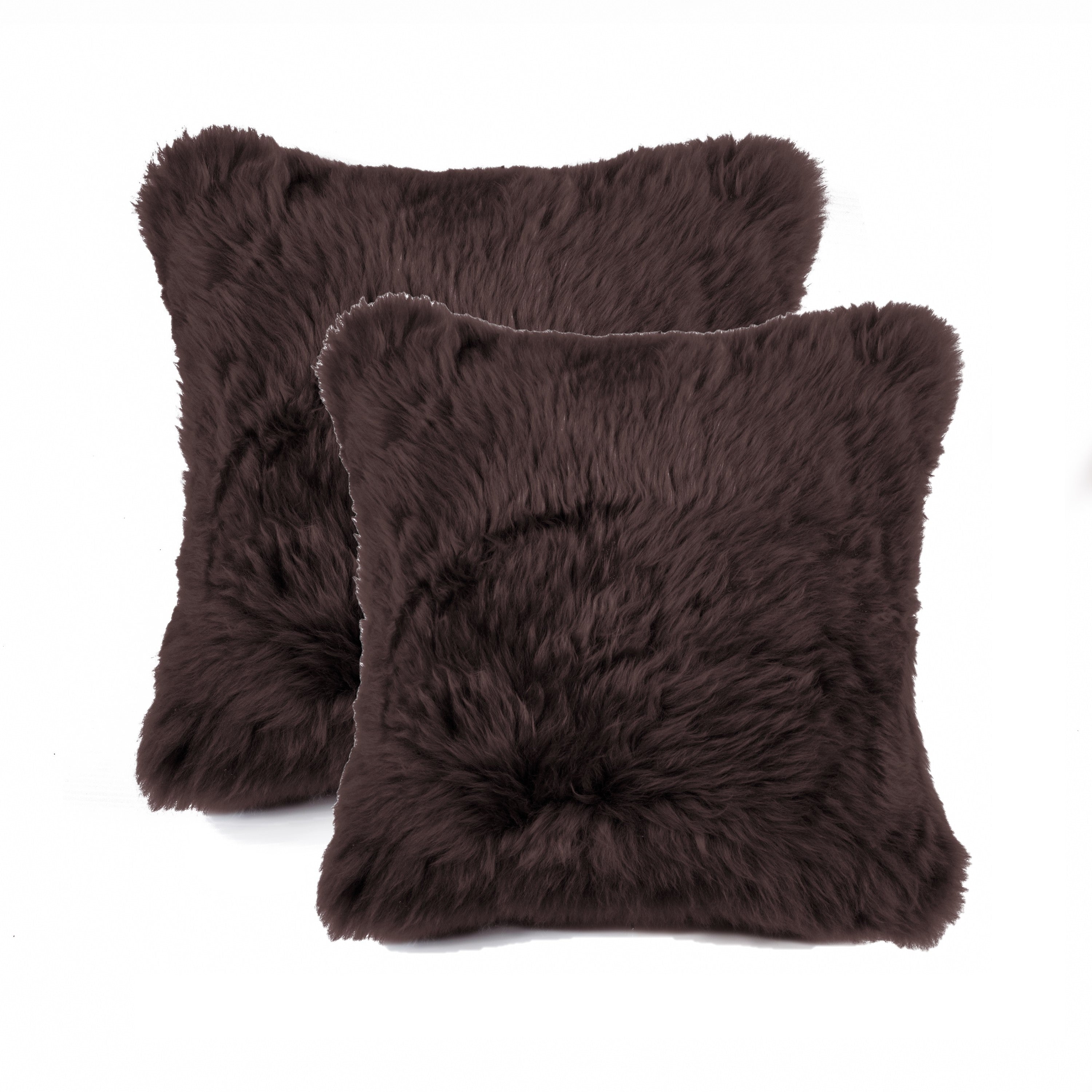 Natural Home Decor New Zealand Sheepskin Pillow-2-Piece