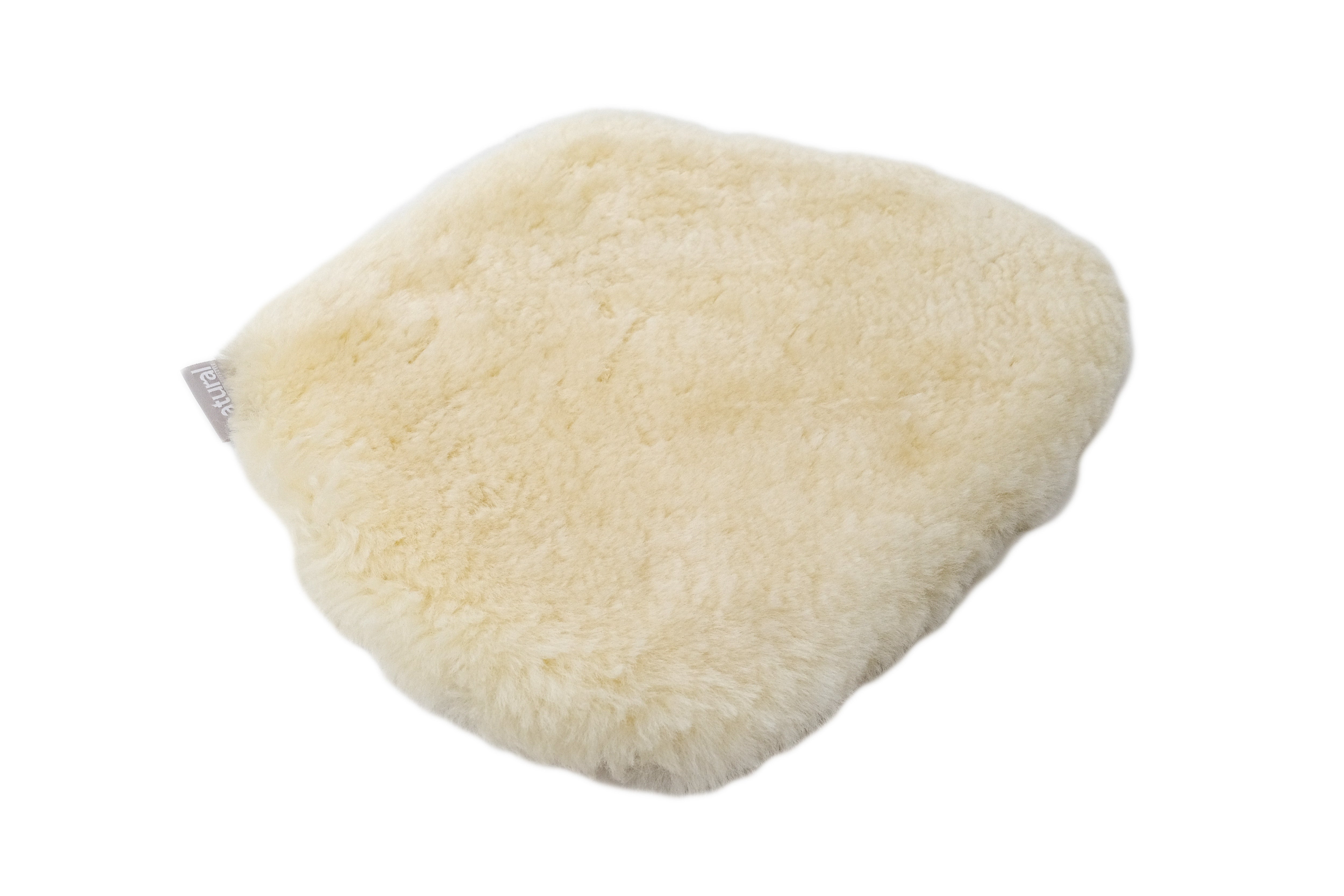 Natural Moto Sheepskin Seat Pad