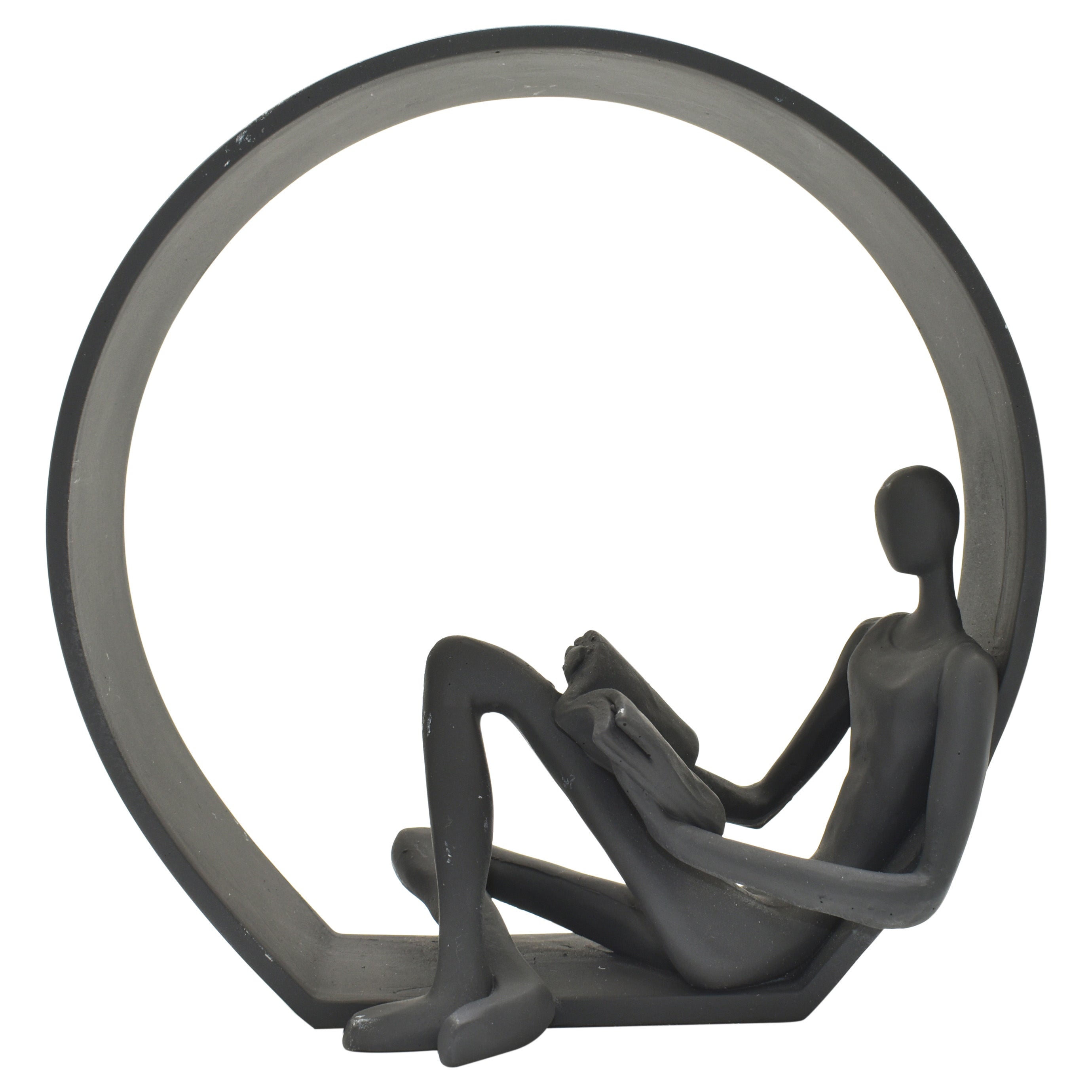 Adam & Friends Encirlced Reader Sculpture