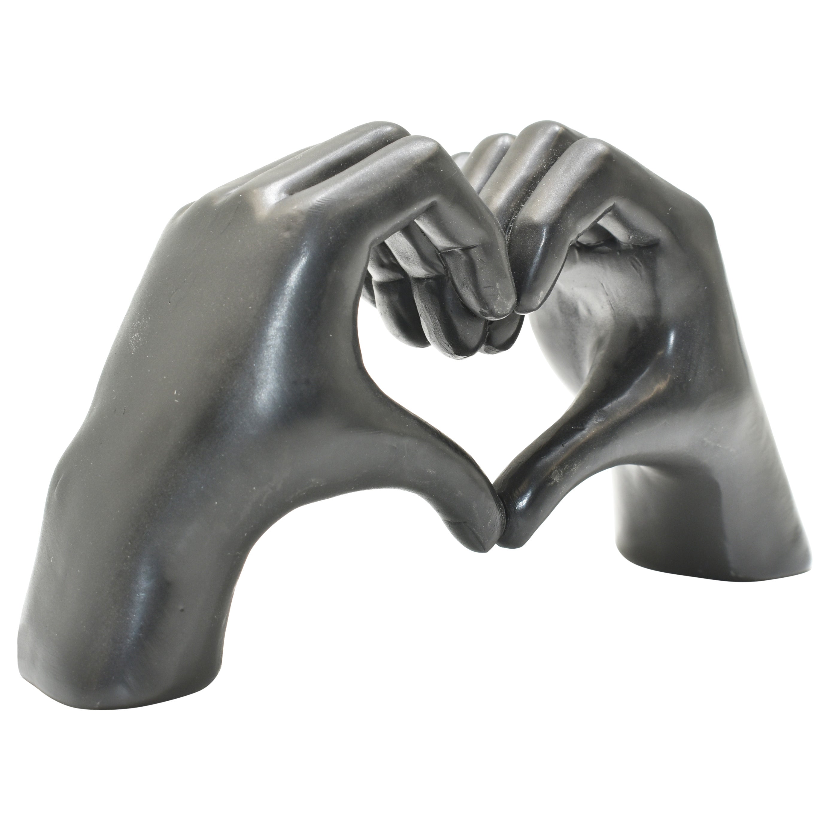 Adam & Friends Heart Sign Hands Sculpture