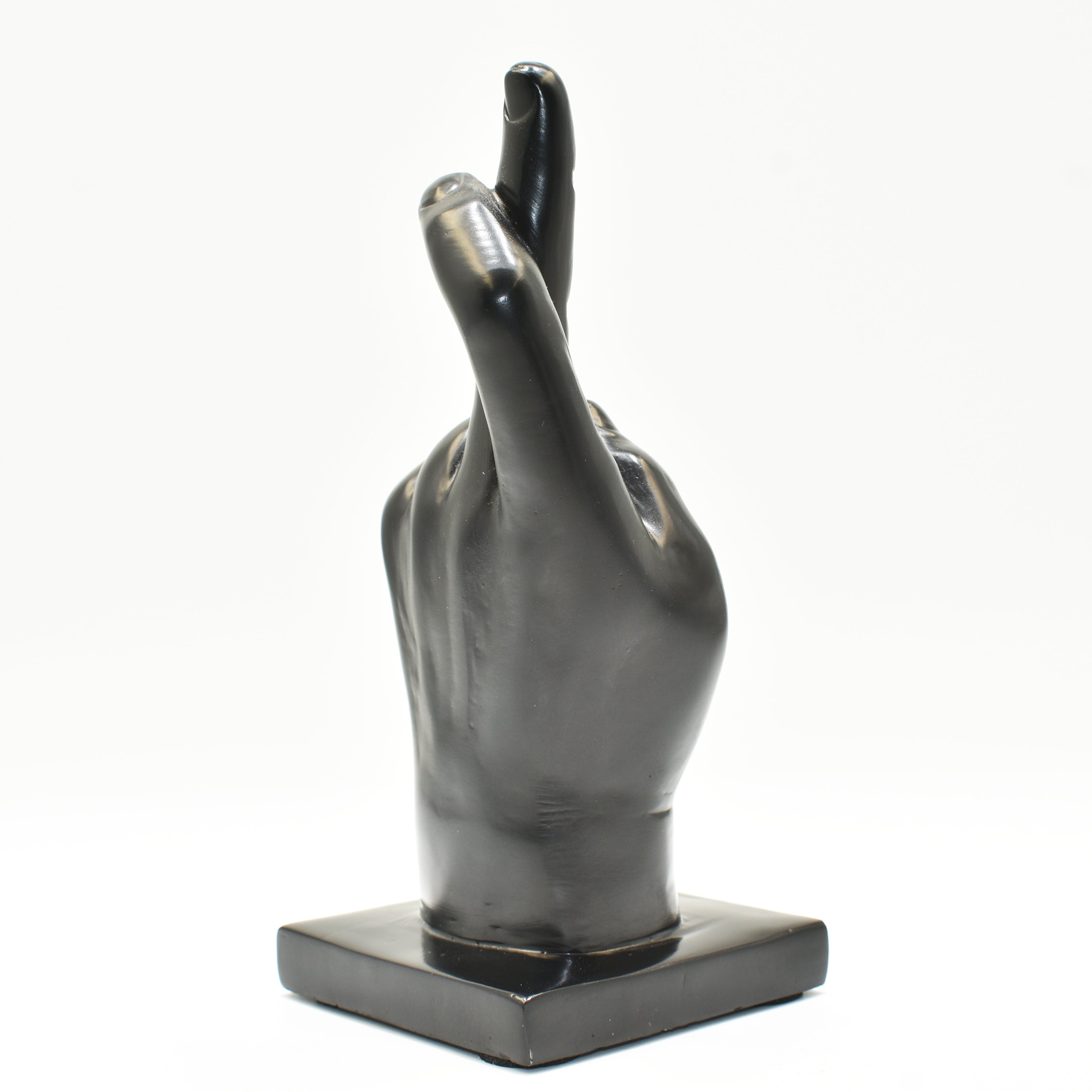 Adam & Friends Fingers Crossed, Peace Sign, Thumbs Up Sculpture | 3-Pack