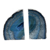 Eternity Agate Single Bookends | Blue