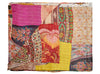 Taj Hotel Home Decor Kantha Silk Throw | 60"x90" | 4