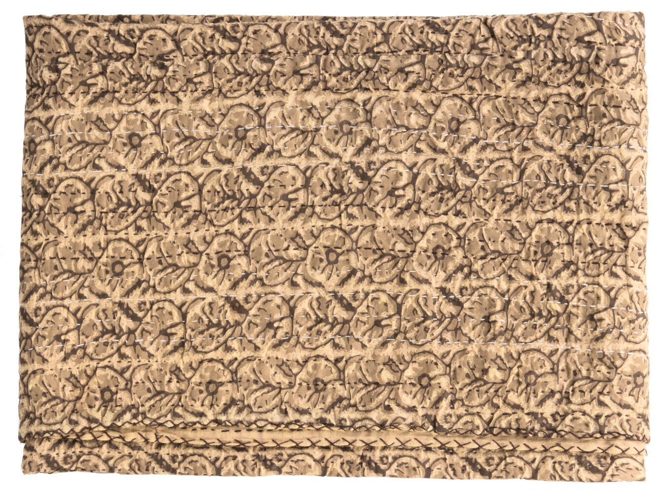 Taj Hotel Home Decor Kantha Cotton Throw | 50